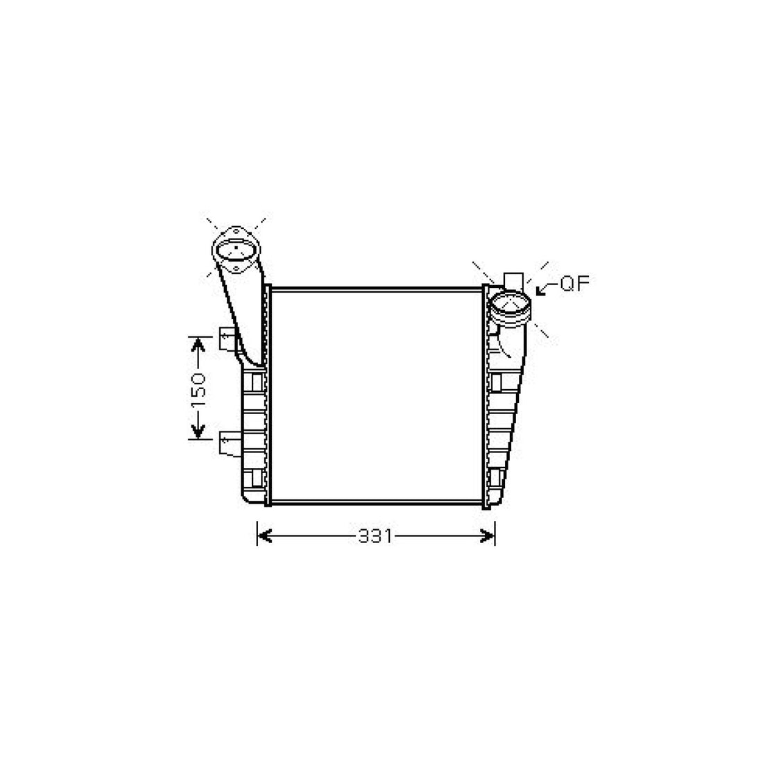 Ladeluftk�hler - VW Touareg | DCA1069 - Produktbild 1