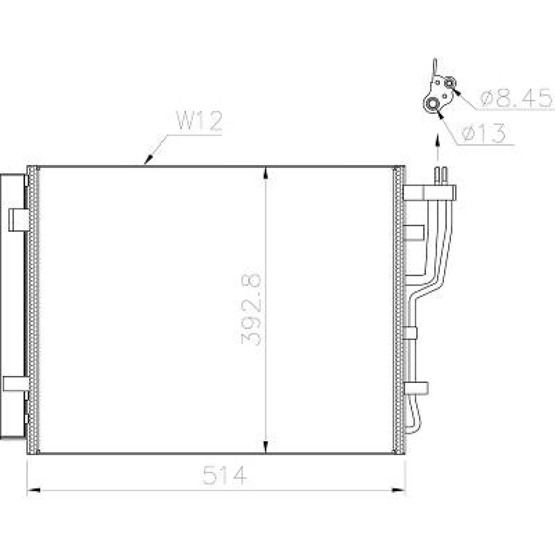 Kondensatoren - Hyundai i30, Kia Ceed | DCC1902 - Produktbild 1