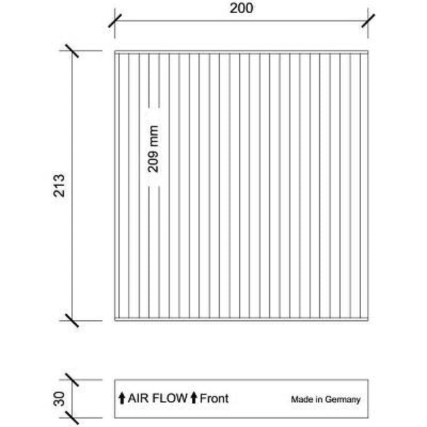 Innenraumfilter – Ford Transit/Tourneo | DCI0222